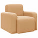 Fauteuil Beige Bouclé