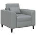 Fauteuil Lichtgrijs Stof