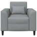 Fauteuil Lichtgrijs Stof