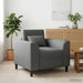 Fauteuil Donkergrijs Stof