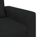 Fauteuil Zwart Stof