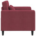 Fauteuil Wijnrood Stof