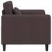 Fauteuil Donkerbruin Stof