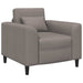 Fauteuil Taupe Stof