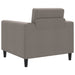 Fauteuil Taupe Stof