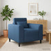 Fauteuil Blauw Stof