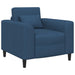 Fauteuil Blauw Stof