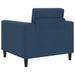 Fauteuil Blauw Stof