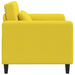 Fauteuil Lichtgeel Stof