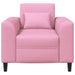 Fauteuil Roze Stof