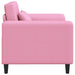 Fauteuil Roze Stof