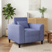 Fauteuil Jeans Blauw Stof
