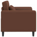 Fauteuil Bruin Kunstleer
