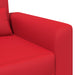 Fauteuil Rood Kunstleer
