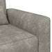 Fauteuil Lichtgrijs Nep Suede Leer