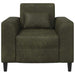 Fauteuil Legergroen Nep Suede Leer Leger groen