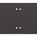 Gazonrand 30 st 15 x 103 cm Staal Zwart