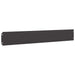Gazonrand 30 st 15 x 103 cm Staal Zwart