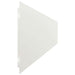 Gazonrand 30 st 15 x 103 cm Staal Wit