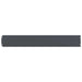 Gazonrand 30 st 15 x 103 cm Staal Antraciet