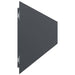 Gazonrand 30 st 15 x 103 cm Staal Antraciet