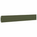 Gazonrand 30 st 15 x 103 cm Staal Olijfgroen