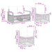 Tuinbankenset 7 st 7-Aantal zitplaatsen Beige poly rattan
