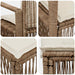 Tuinbankenset 8 st 8-Aantal zitplaatsen Beige poly rattan