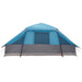 Gezinstent met regenzeil waterdicht 6-persoons Blauw