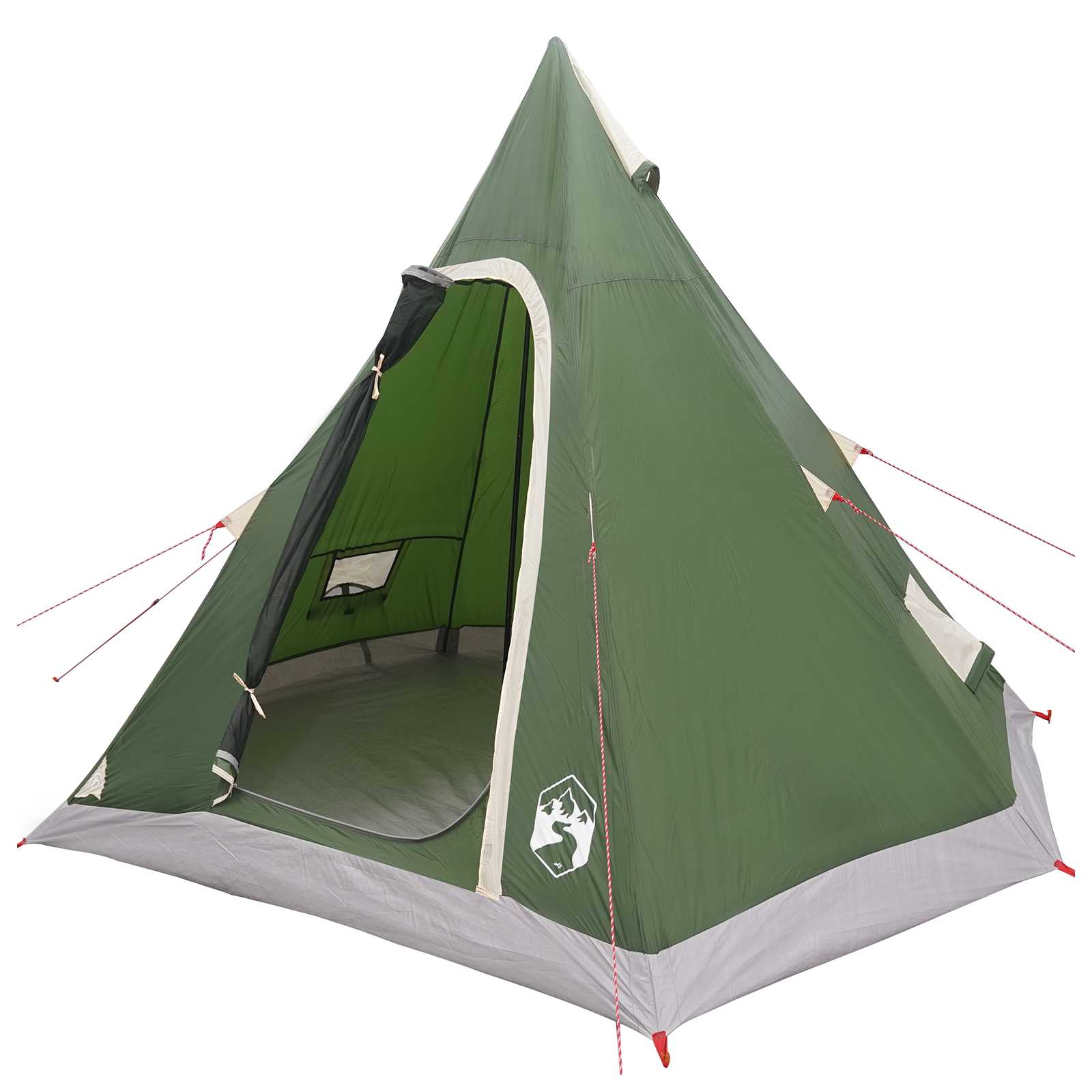 3-persoons Groen 185T Polyester met PU Coating