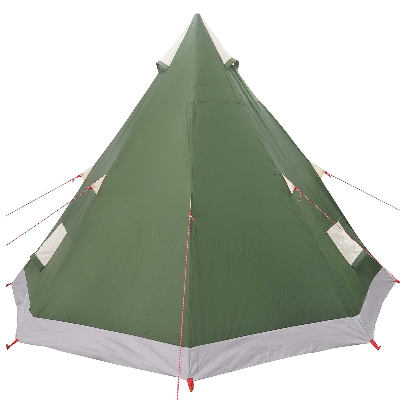 3-persoons Groen 185T Polyester met PU Coating