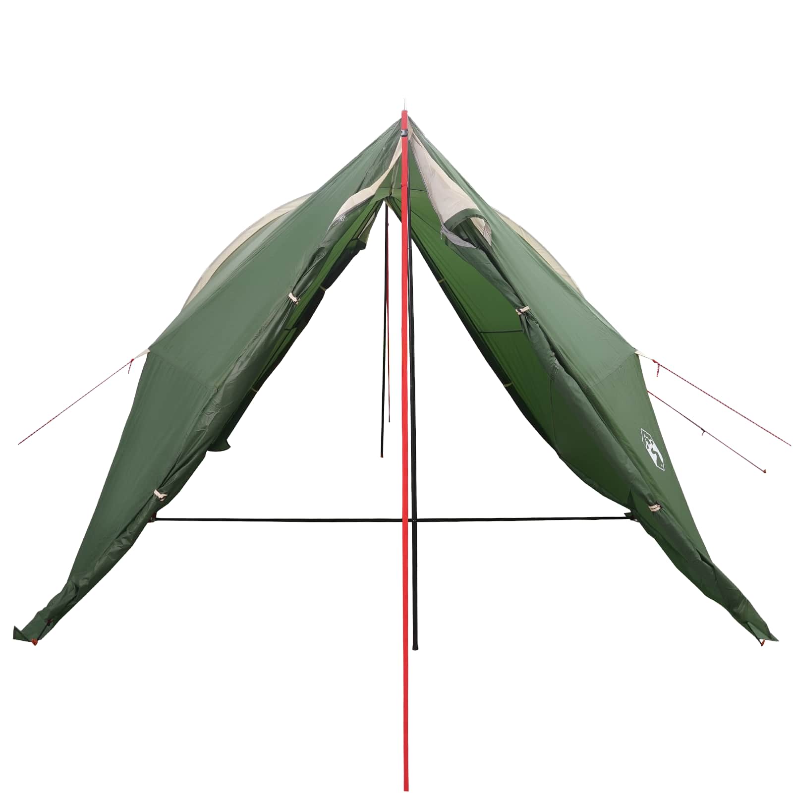 Waterdichte Tent Groen 185T Polyester met PU Coating