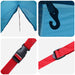 Waterdichte Tent Blauw 185T Polyester met PU Coating