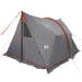 Waterdichte Tent Grijs en Oranje 185T Polyester met PU Coating