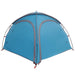 Trekkingtent met regenhoes waterdicht 2-persoons Blauw