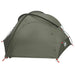 Trekkingtent met regenhoes waterdicht 2-persoons Legergroen