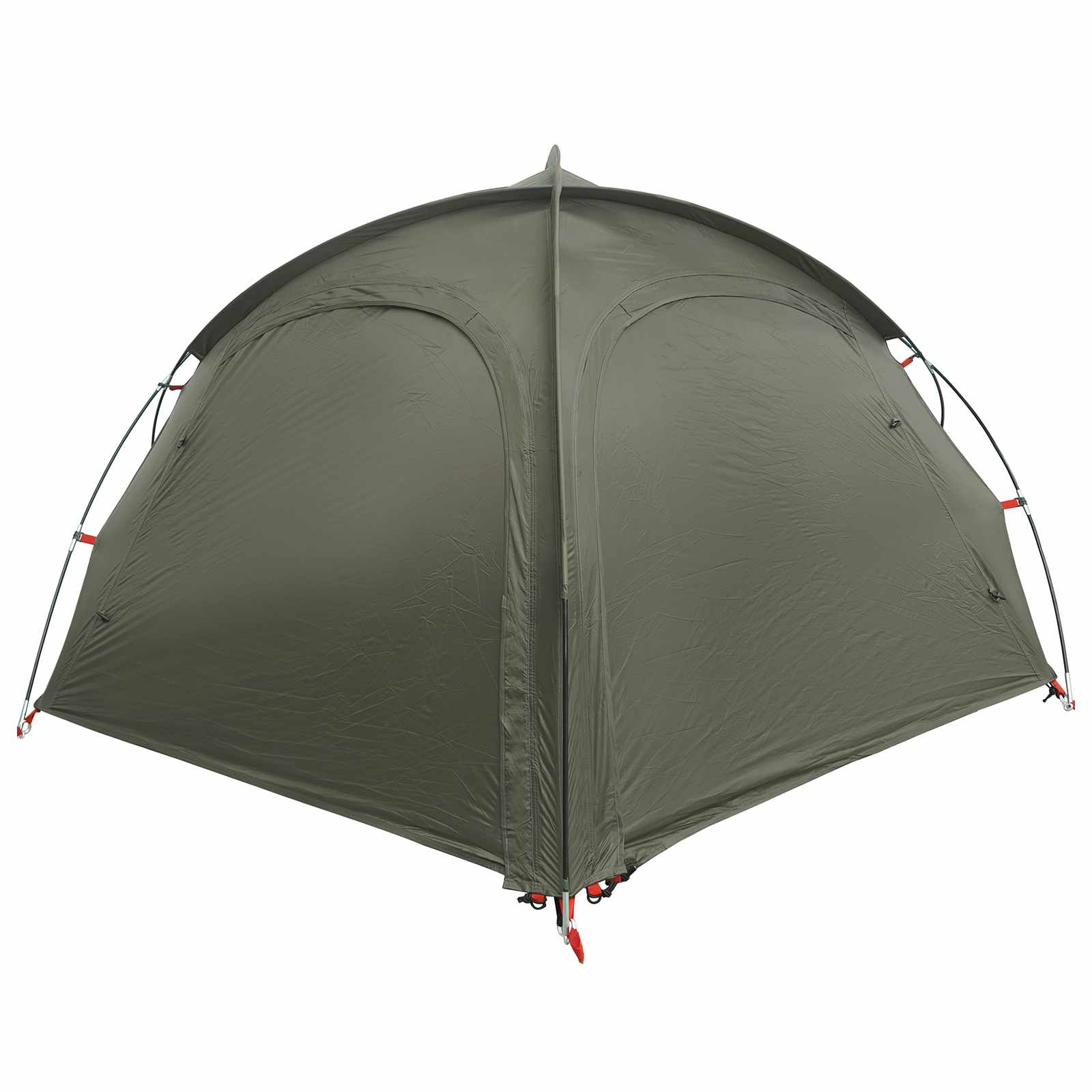Trekkingtent met regenhoes waterdicht 2-persoons Legergroen