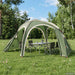 Trekkingtent met regenhoes waterdicht 3-persoons Groen