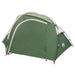 Trekkingtent met regenhoes waterdicht 3-persoons Groen