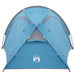 Trekkingtent met regenhoes waterdicht 3-persoons Blauw