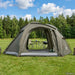 Trekkingtent met regenhoes waterdicht 3-persoons Legergroen