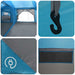 Familietent met regenhuif, waterafstotend 14-persoons Blauw