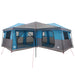 Familietent met regenhuif, waterafstotend 14-persoons Blauw