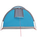 Hiking Tent Waterdicht 2-persoons Blauw