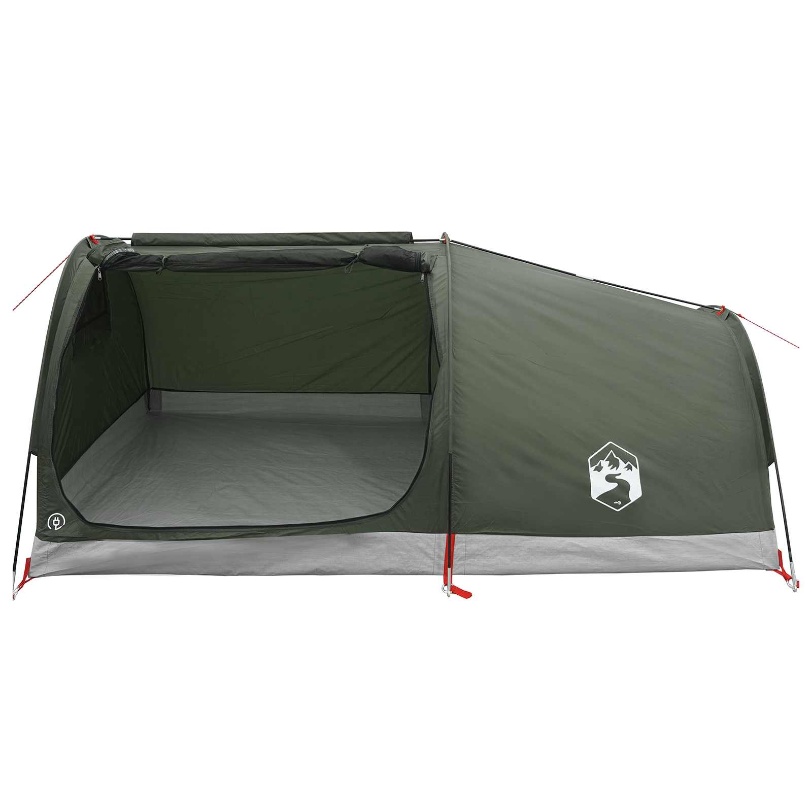 Hiking Tent Waterdicht 2-persoons Legergroen
