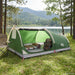Hiking Tent Waterdicht 1-persoons 1-Persoons Groen