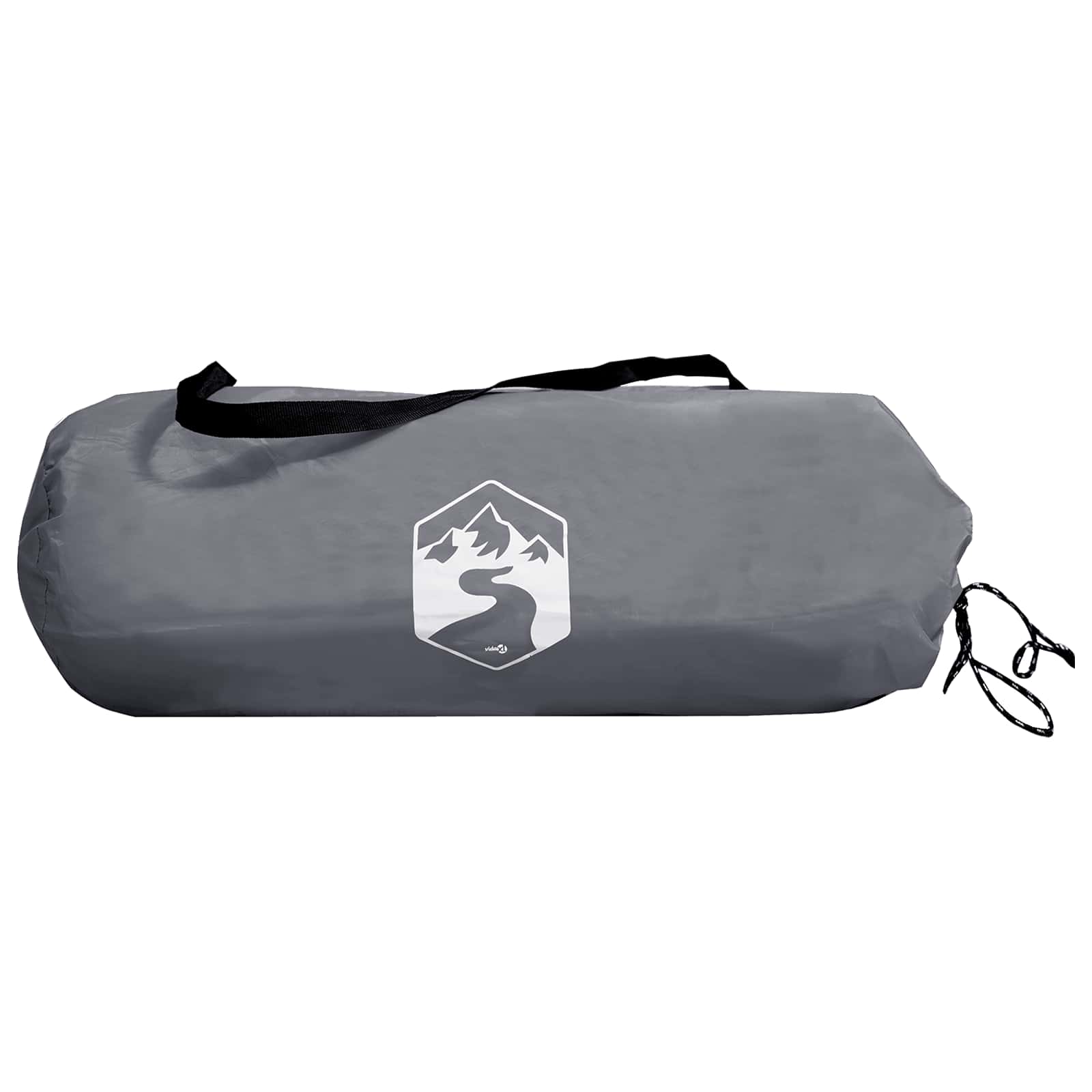 Hiking Tent Waterdicht 1-persoons Grijs en Oranje