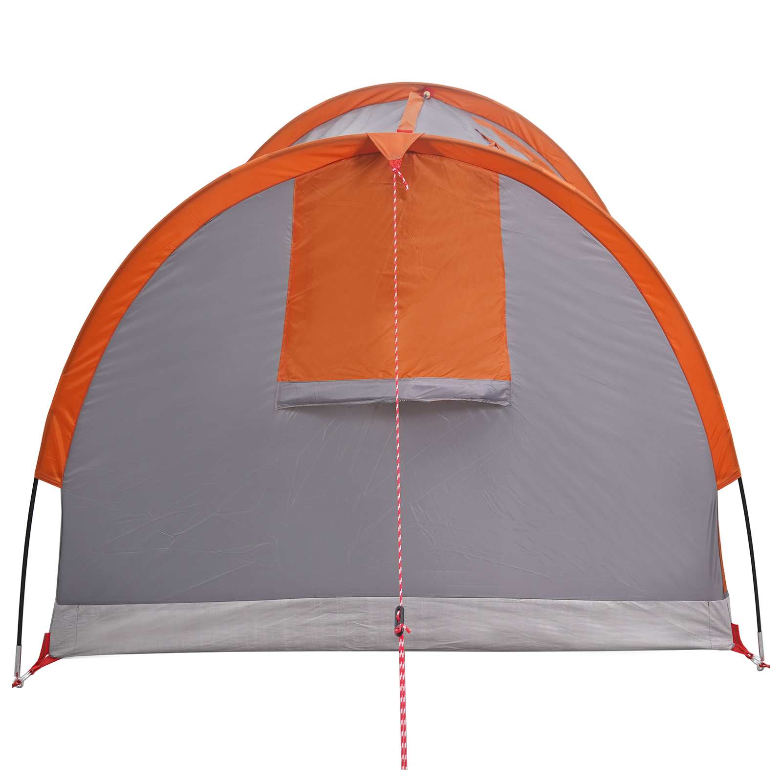 Hiking Tent Waterdicht 1-persoons Grijs en Oranje