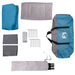 Gezinstent met regenzeil waterdicht 18-persoons Blauw