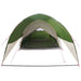 Tunnel Tent met Waterdichte Regenhoes 10-persoons Groen